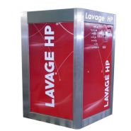 Lavage haute pression jusqu’à 150 bar avec armoire inox