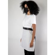 Tablier court - modèle Bandol - personnalisable, made in France, ceinture cuir ou simili-cuir_3