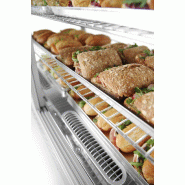 Vitrine réfrigérée de présentation pâtisserie positive 160L HENDI_3