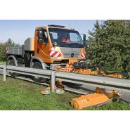 Broyeur Mulag MLM 200 conçu pour les travaux de voirie sécurisés