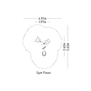 Équipement de fitness extérieur - Station multi-fitness Flexo 3 en 1 - Gym Flexo 8040503-2 - Hags_3
