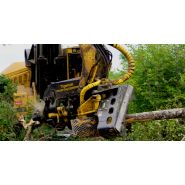 Tête d'abattage 575 Tigercat - largeur maximum 1 990 mm - robuste et productive pour divers profils d'arbres_3