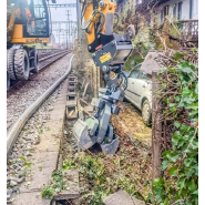 Grappin pour fondation de mât Egli - vérin hydraulique central - pression jusqu'à 350 bar - pour pelles 13-22 t_3