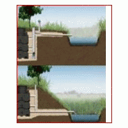 Micro-station d'épuration économique et prête à installer pour terrains variés