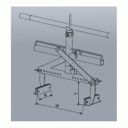Pince de levage pour marches et bordures - Eichinger CMU 200kg - Référence 1542.1_3