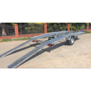 Remorque porte voiture-plateau - 3,50 X 1,75 M - 1300 KG - GALA TAURUS 35 13_3