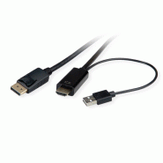 ROLINE Câble UHDTV - DisplayPort, M/M, noir, 3 m_3