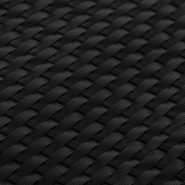 Vidaxl paravent de balcon noir 600x90 cm résine tressée 156305_3