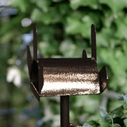 Peinture fer extérieur HAMMERITE - Direct sur rouille, châtaigne martelé - 0.25 L_3