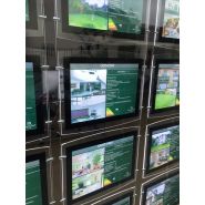 Ensemble de 16 porte-affiches vitrine lumineux LED A4 paysage - Lumicadre - H:397mm x L:330mm - Gamme Originale_3