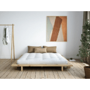 Lit futon Japan Bed en pin naturel - Couchage 180 x 200 cm - Esthétique japonaise_3