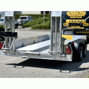 DEFINITIVE CLM Remorque porte engin aluminium 3T5 FLY35_3