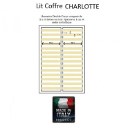 Lit coffre design Charlotte gris - couchage 160x200 cm avec sommier à lattes et coffre de rangement_3