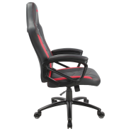 Fauteuil de bureau AZGENON Z100 Rouge - Design racé, robuste et confortable - Poids maximal 120 kg - Réf : AZG_Z100_BKRED_3