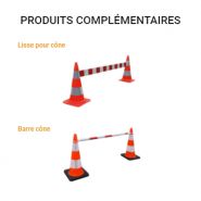 Cônes de chantier K5A - différents modèles et hauteurs - options de rétro-réflexion_3