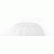 Grand pouf design Gelée - Slide - Blanc_3