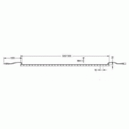Réglette LED blanc neutre (5800°K) - 50 cm - IP65 - Aluminium - Haute luminosité_3