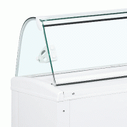 Vitrine ventilée pour glace FIJI 6 Blanc TEFCOLD_3