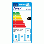 Armoire réfrigérée semi professionnelle positive 380L Ventilée blanche Atosa_3