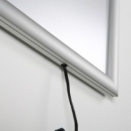 Cadre Clic Clac lumineux LED 70 x 50 cm - aluminium gris - Réf.215515_3