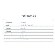 Plaque aluminium anodisé - dvai - dimensions sur mesure_3