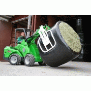 Chargeuse Avant Tecno 400 avec cabine L disponible en option