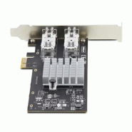 Carte Réseau GbE SFP à  2 Port, PCIe 2.0 x1, Intel I350-AM2, Carte Contrôleur 2x 1GbE, 1000BASE Cuivr_3