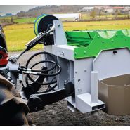 Compresseur de chantier à entraînement hydraulique à placer sur le relevage d'un tracteur - mac3 - msh_3