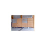 Cloisons amovibles - Ardal - Multidécor bois et verre avec pieds de mobilité_3