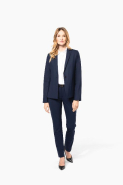 Veste blazer femme - Kariban Premium - Réf: PK6050 - coupe ajustée avec poches passepoilées et doublure ton sur ton_3