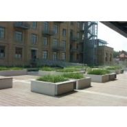 Carrée - Jardinières UrbaStyle en béton architectural avec finitions personnalisables_3
