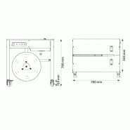 Cercleuse semi-automatique professionnelle EXS-303_3