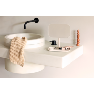 Miroir Brabantia ReNew avec Plateau de Rangement - Soft Beige - UGS223488_3