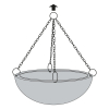 Miroir demi-sphère à suspendre sous sprinkler - vision 360° - incassable en polycarbonate_3