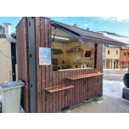 Kiosque / stand en container modulable - solutions sur mesure pour événements et points de vente - Eurobox_3