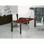 Table bureau verre fill avec retour_3