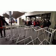 Barrière Extensible Aluminium pour manifestations_3