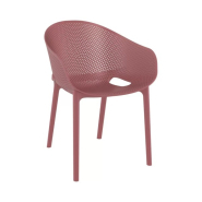 Fauteuil en résine Sky Pro - Stamp - Polypropylène renforcé fibre de verre - Usage extérieur - Anti-UV - Empilable_3