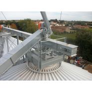 Transporteur à chaîne pour produits vrac - Structure galvanisée - Débit 38 à 350 T/h - BORGHI_3