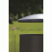 ABES Poubelle publique cylindrical 524 - 33L - Disponible en acier galvanisé ou revêtement par poudre RAL standard_3