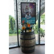 8072 - Cadre porte-affiche LED double face magnétique - Afix Diffusion - Format A1 - Lumière homogène_3