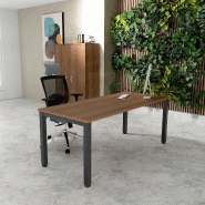 Bureau Professionnel Tempo Mobel Linea. - Acacia foncé, Non_0