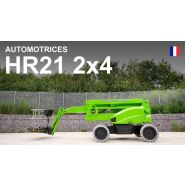 Hr21 2x4 nacelle élévatrice automotrice articulée - niftylift - hauteur de travail 20.8m_3