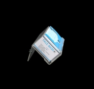 37945 - Support réglable pour boîtes à masques d'hygiène jetables - Verre acrylique transparent 3 mm - Bachmann Display AG_3