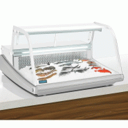 Vitrine réfrigérée de comptoir à poisson Série G 175L | Polar - GE960_3
