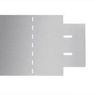 Vidaxl clôture de pelouse flexible 15 pcs acier galvanisé 100x14 cm 271783_3