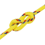 Vidaxl corde de bateau jaune 5 mm 100 m polypropylène 152599_3