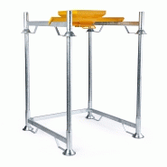Module de rehausse pour trémie de vidange big-bag
