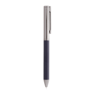 Parure stylos en métal - Stylo à bille et stylo roller - Étui boîte cadeau noir - Encre bleue_3