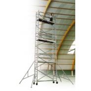 Echafaudage roulant en acier galvanisé generis 950 - comabi snc - hauteur de travail maxi. 14 m_3